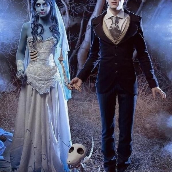 Costume Dress for Greek Goddess or Dead Bride - Picture 6 of 7